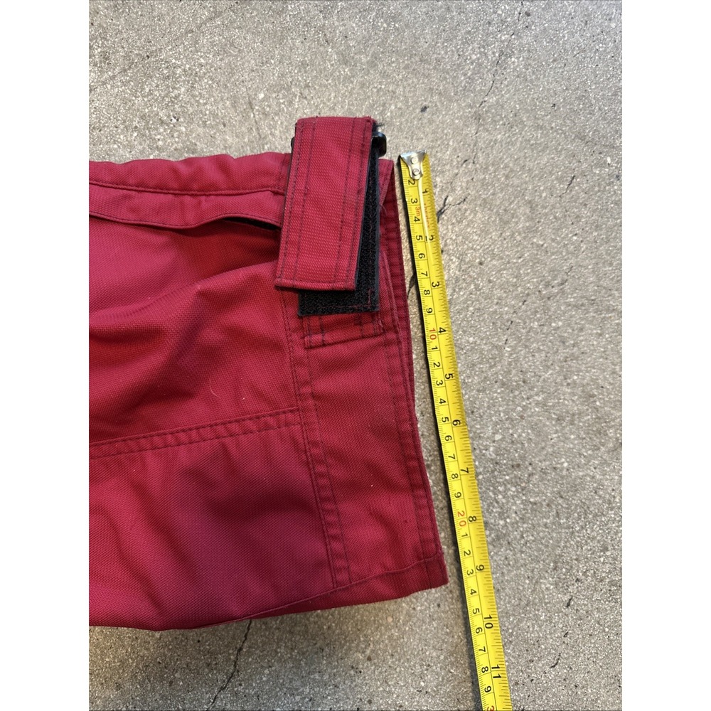 PHENIX Jacket Overalls Set Diaplex Waterproof Technology Size‎ M Red/White Heavy - Picture 7 of 16